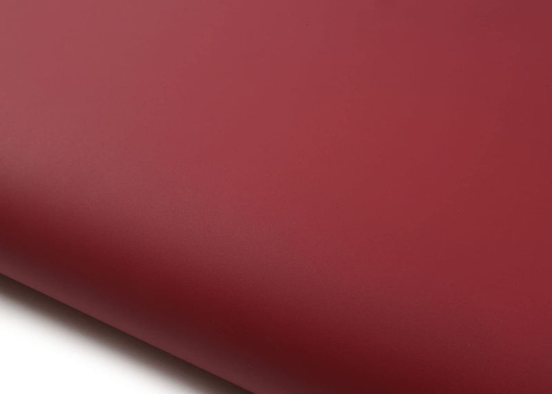 ROSEROSA Peel and Stick PVC Solid Self-Adhesive Wallpaper Covering Counter Top Shelf Liner Red Wine (SL528 : 2.00 Feet X 6.56 Feet) - Image 1